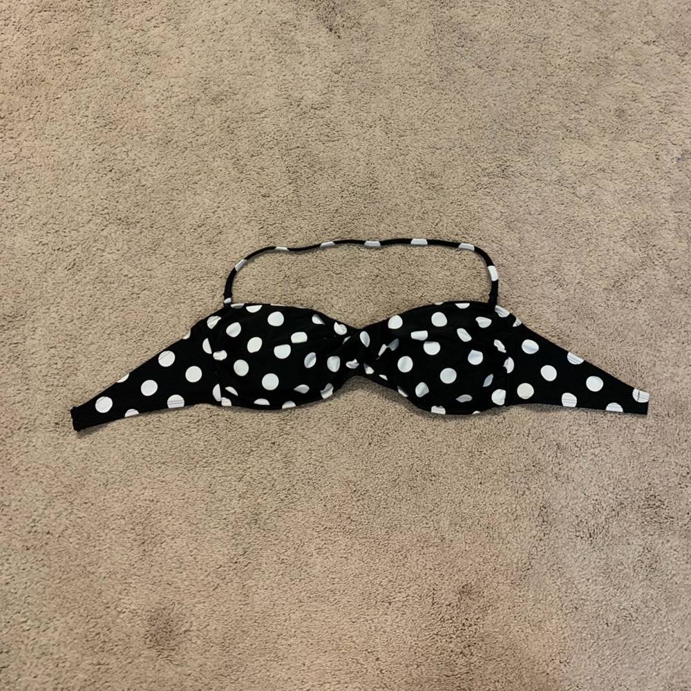 Polka Dot Bikini Top